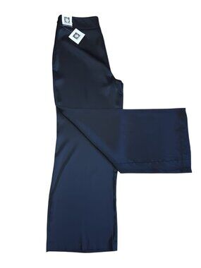 Anne Klein Womens Black Wide Leg Pants Size 12 NWT Stretch Dress Pants. NWT.